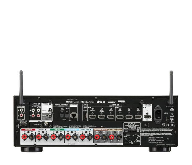 Denon AVR-X1800H DAB Dolby Atmos - DTS:X - 1229185 - zdjęcie 4